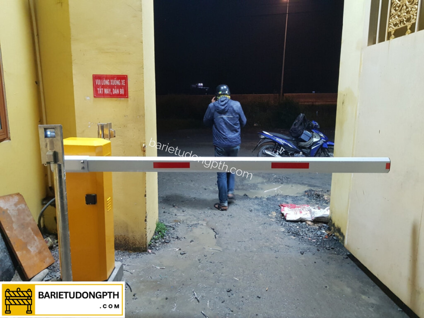 barie tự động cho công ty khánh hòa