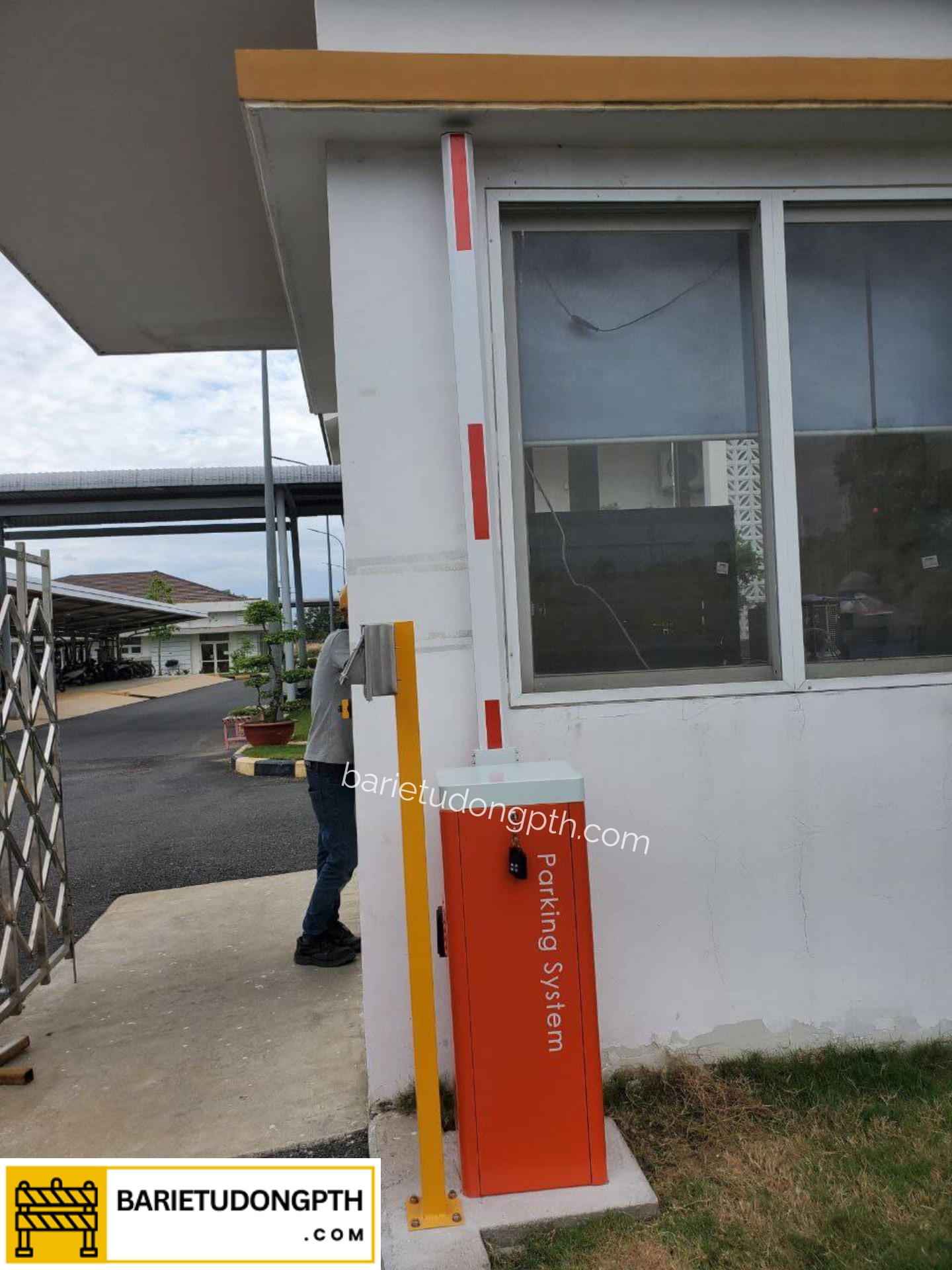 Đơn vị lắp barie tự động tại Quảng Ngãi 8 barie wonsun tại quảng ngãi