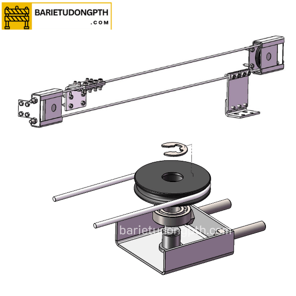 kết nối ròng rọc telescopic