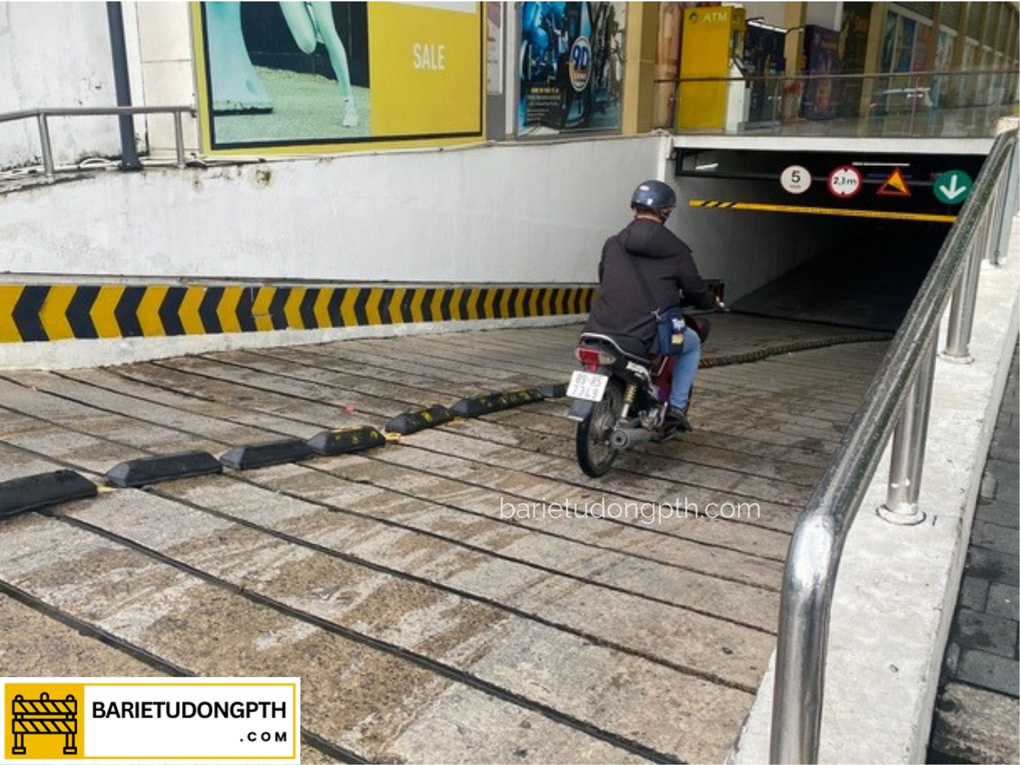 hệ thống cảnh báo xe lên xuống tầng hầm lâm đồng