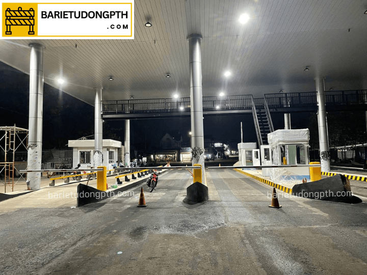 lắp máy giữ xe trạm thu phí tại đồng tháp