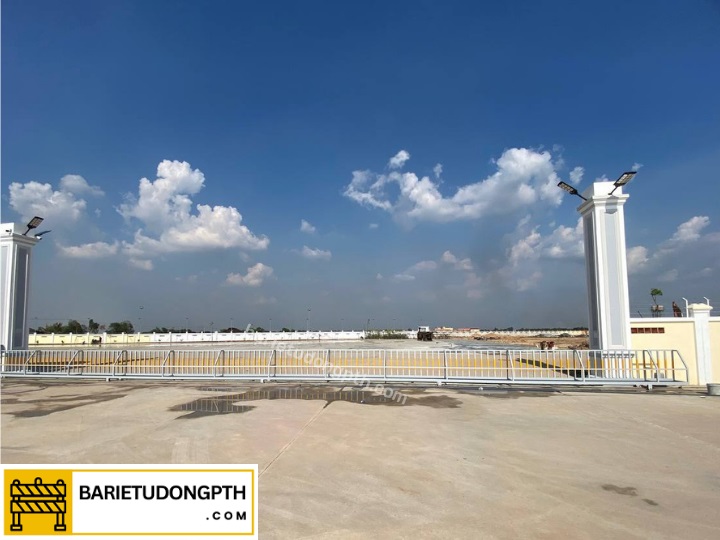 Lắp đặt cổng trượt tự động cho cửa khẩu 13 lắp motor cổng trượt tự động cho cửa khẩu