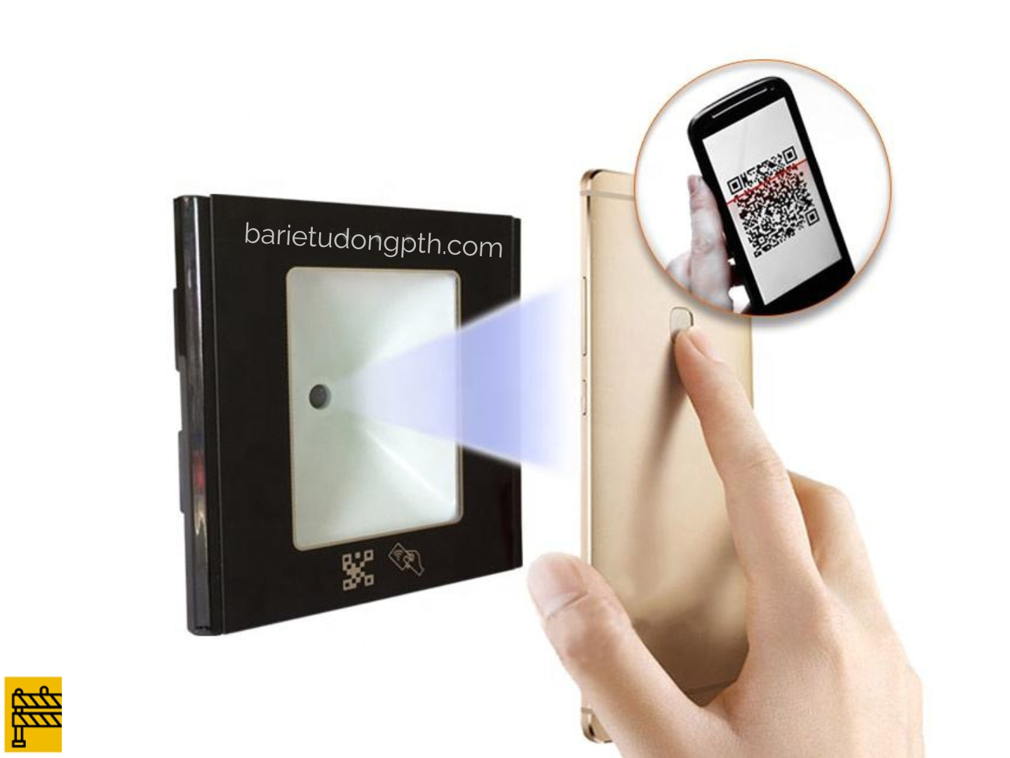 máy giữ xe mã QR tp đà nẵng