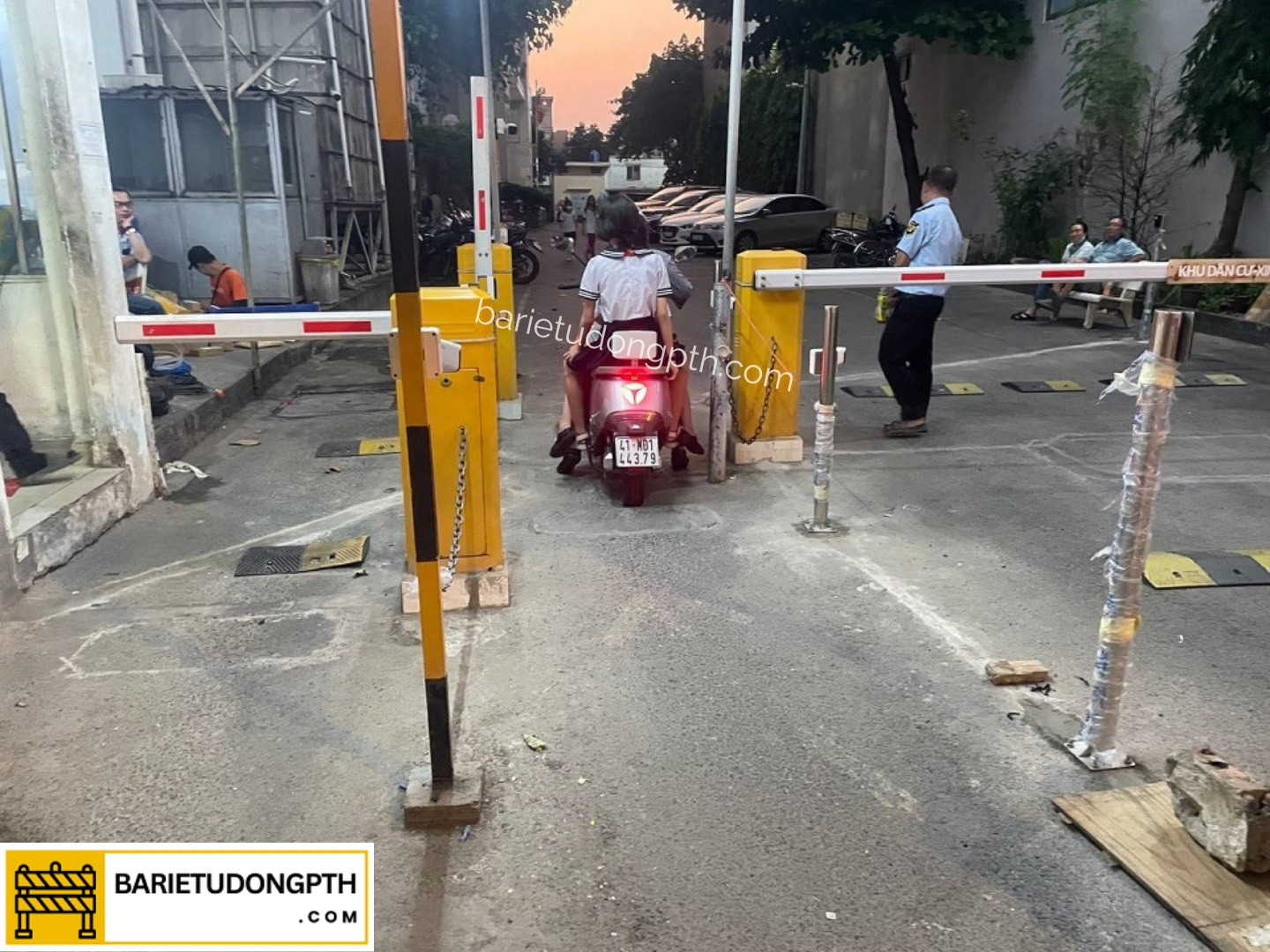 máy giữ xe nhận diện biển số an giang