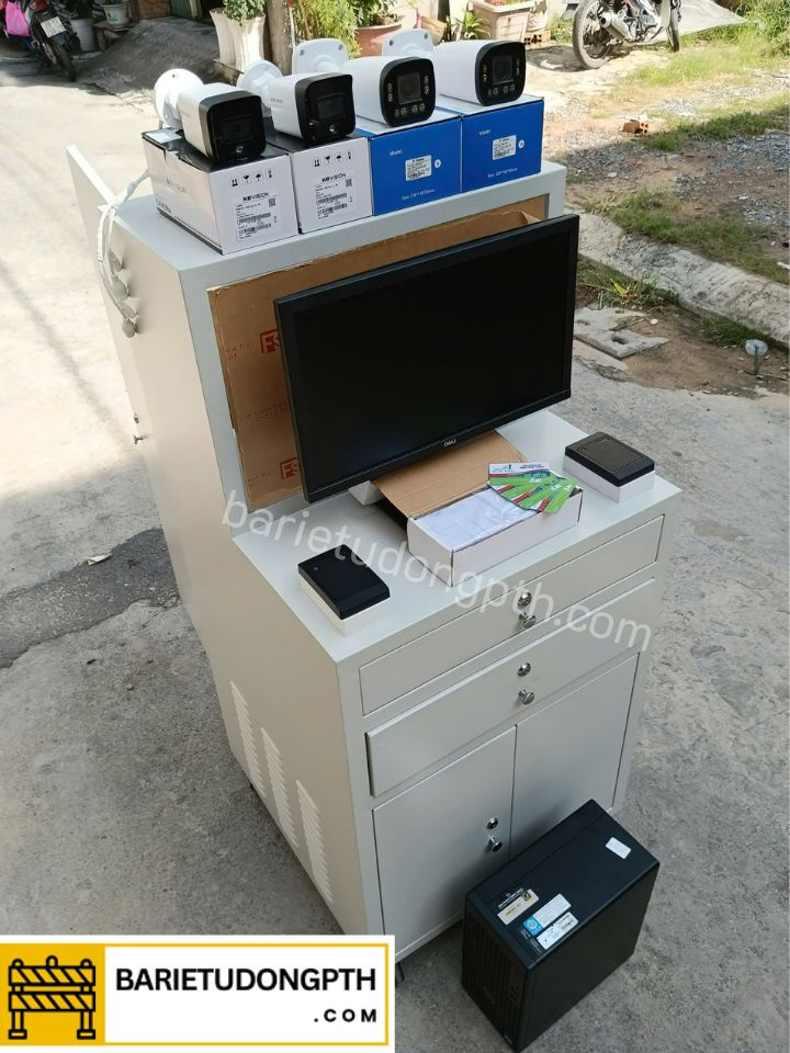 Lắp hệ thống giữ xe tự động tại Đồng Nai 3 máy quẹt thẻ giữ xe tại đồng nai