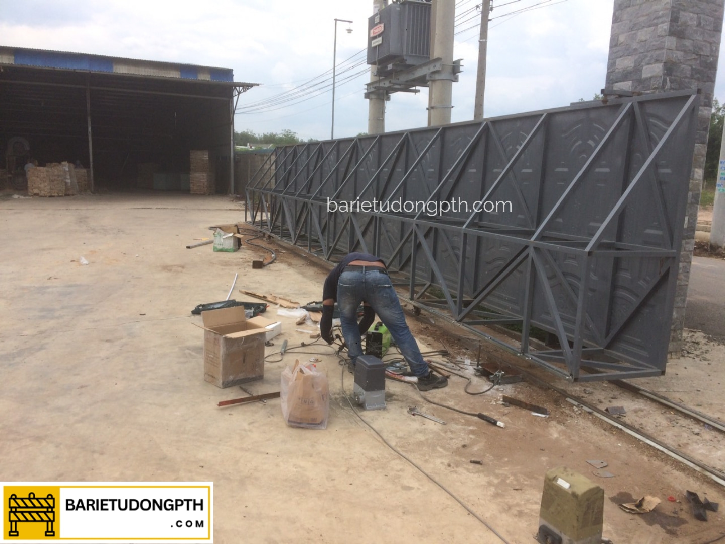 motor cổng tự động khu công nghiệp quảng ngãi