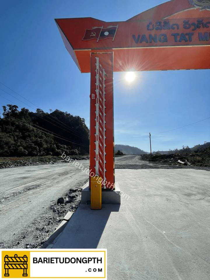 thiết kế rào chắn dài 6m