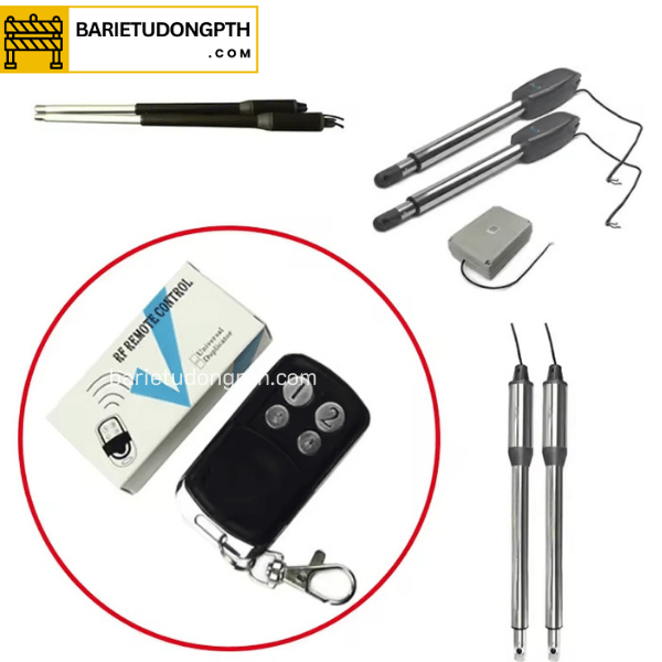 remote motor mở cánh tay đòn