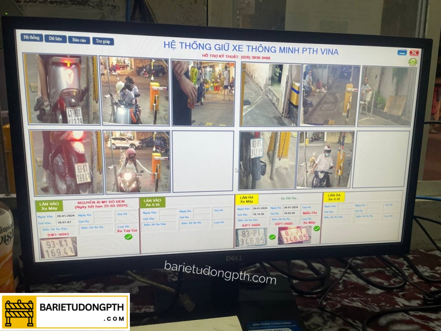 tính năng phần mềm giữ xe tự động quảng ngãi