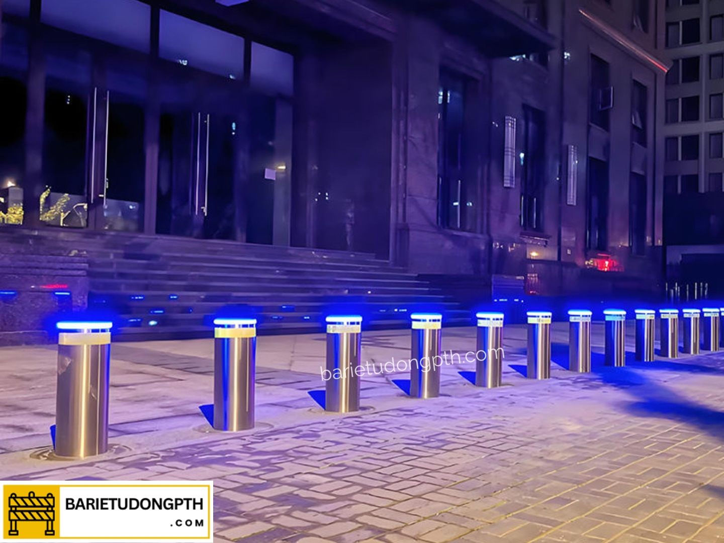 trụ bollard tự động đắk lắk
