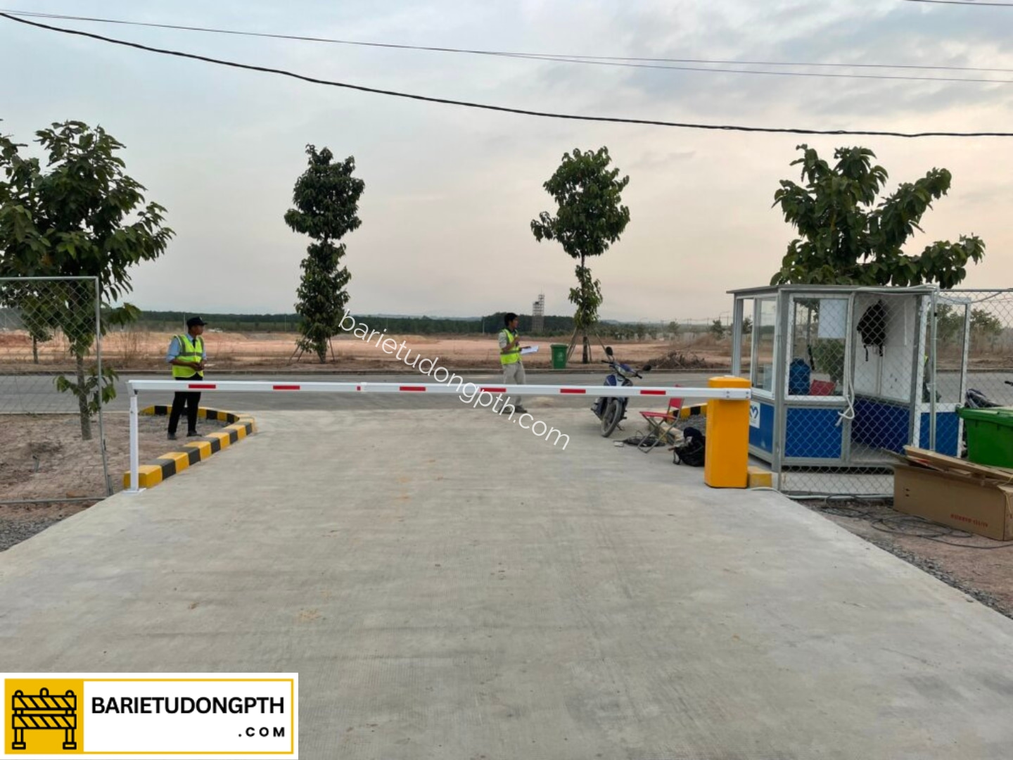 ứng dụng lắp barie tự động đắk lắk