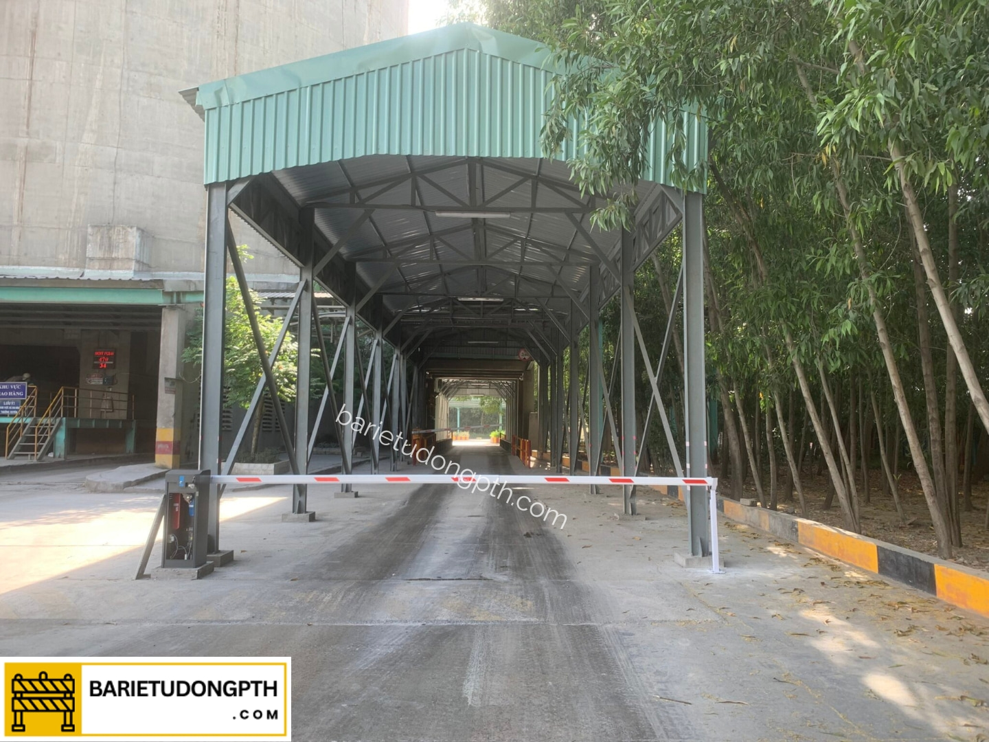 ứng dụng lắp barie tự động tai an giang