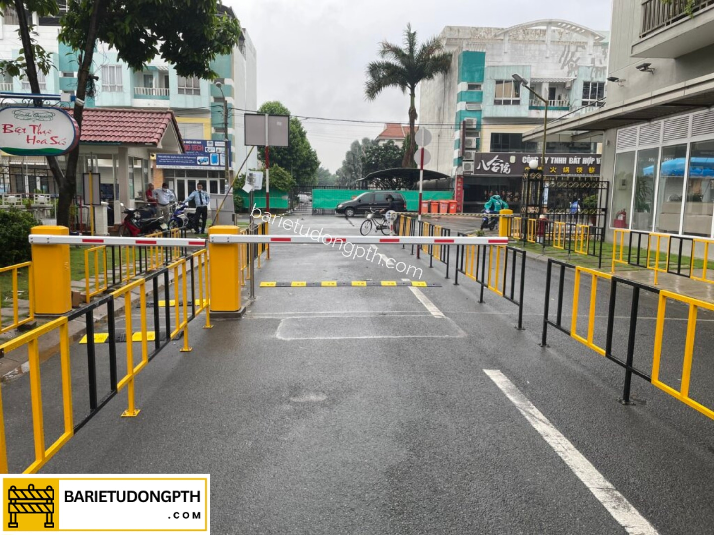 ứng dụng thực tế lắp máy giữ xe quảng ngãi