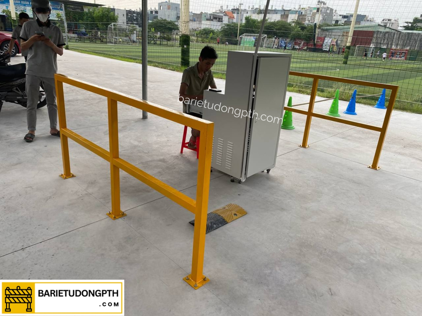 ứng dụng lắp máy giữ xe tự động tại khánh hòa