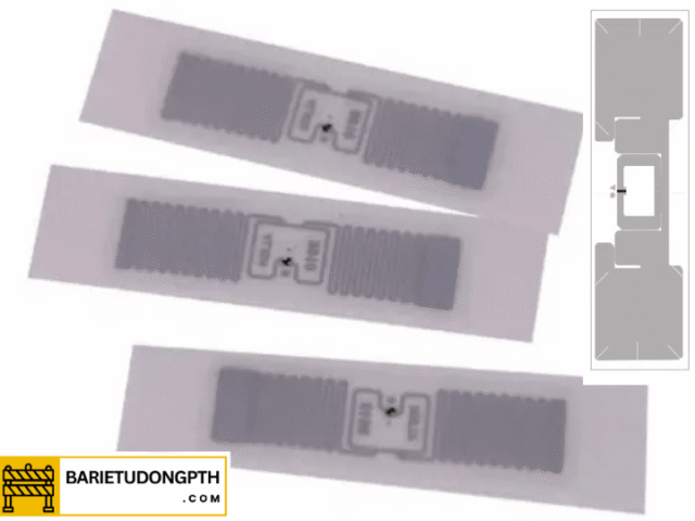 Thẻ tầm xa UHF 3 thẻ uhf loại dán