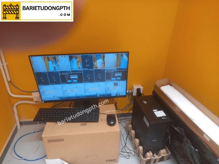 Dự án lắp đặt hệ thống giữ xe 2 làn tại Quận 1 - TPHCM 5 phần mềm giữ xe pth