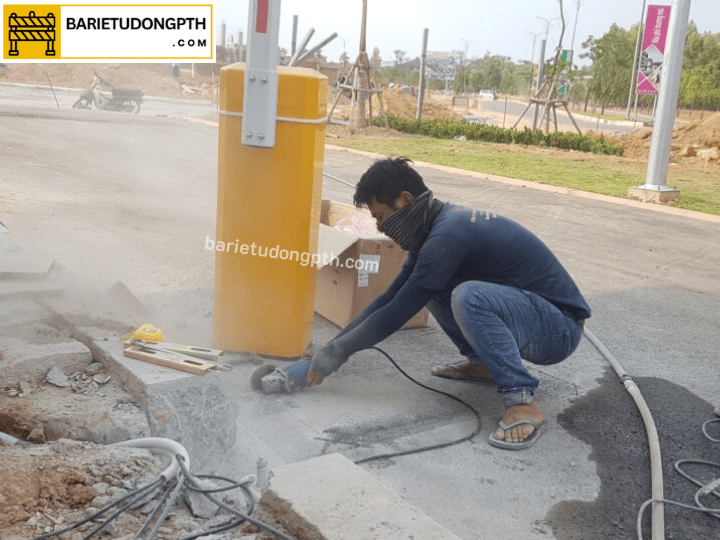 Giá lắp barie tự động tại Tp.Hồ Chí Minh 9 kỹ thuật lắp barie tự động