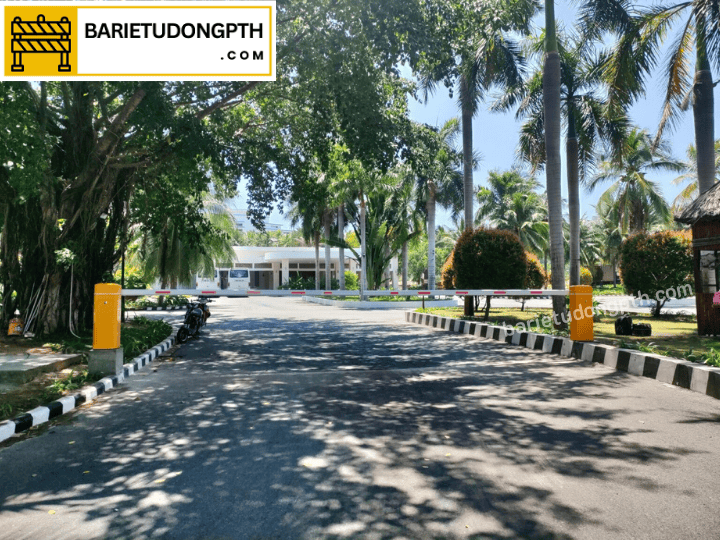 Lắp barie tự động cho khu du lịch, nghỉ dưỡng 24 Barrier tự động cho khu du lịch