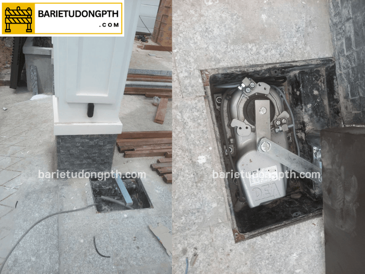 Lắp motor cổng tự động tại TP.HCM giá rẻ 5 lắp cổng âm sàn tự động tại tphcm