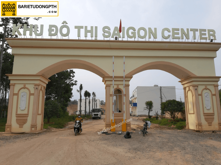 Lắp cổng barie tự động cho khu dinh thự, khu đô thị 20 lắp barie tự động cho khu đô thị sài gòn center