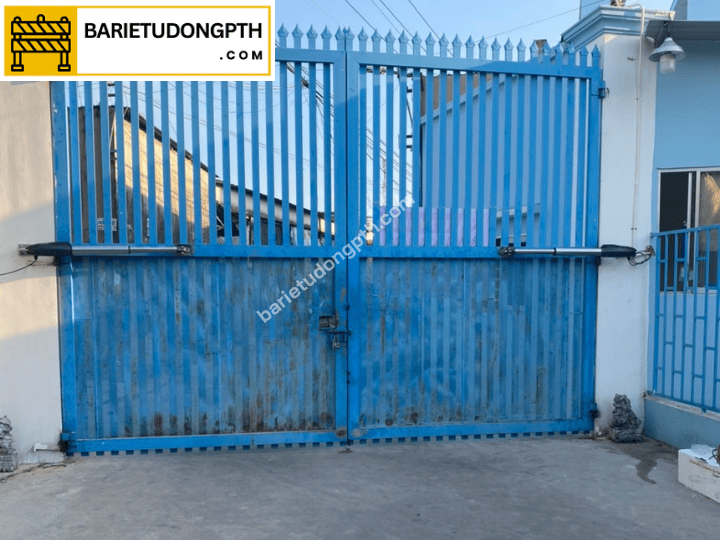 Lắp đặt motor cổng cho cơ quan hành chính 4 Motor cổng tay đòn lắp cho cơ quan nhà nước