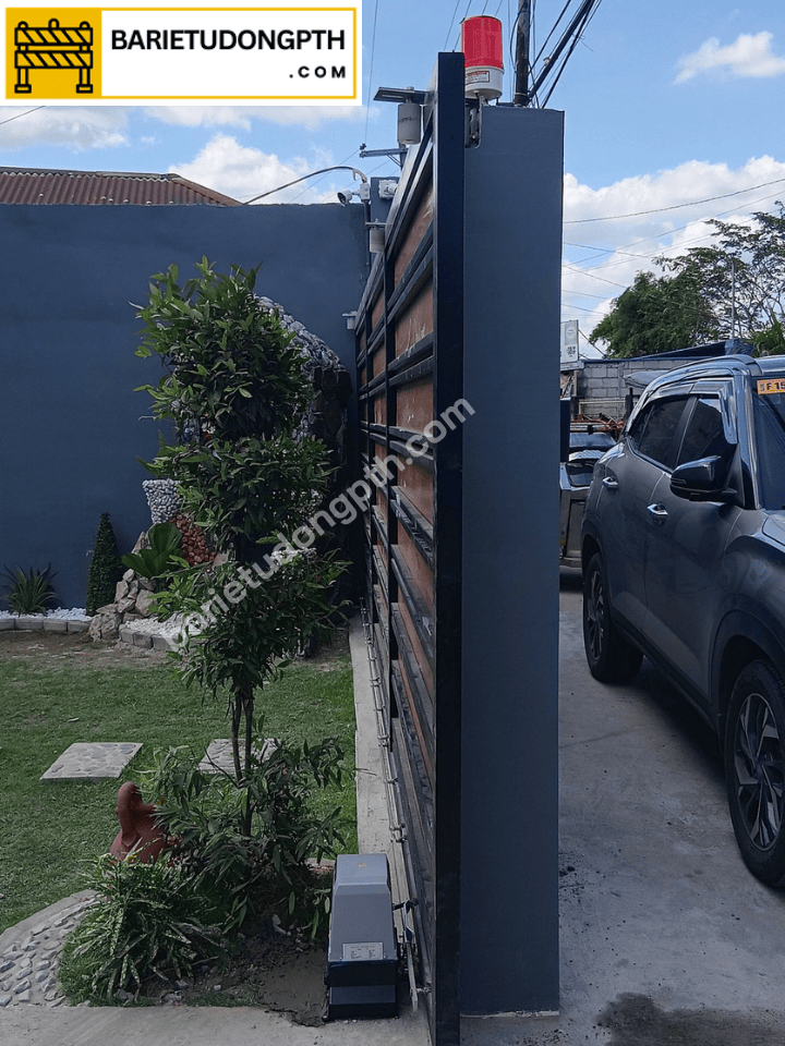 Lắp cổng tự động cho khu đô thị, khu phức hợp 7 phụ kiện lắp kèm motor lùa