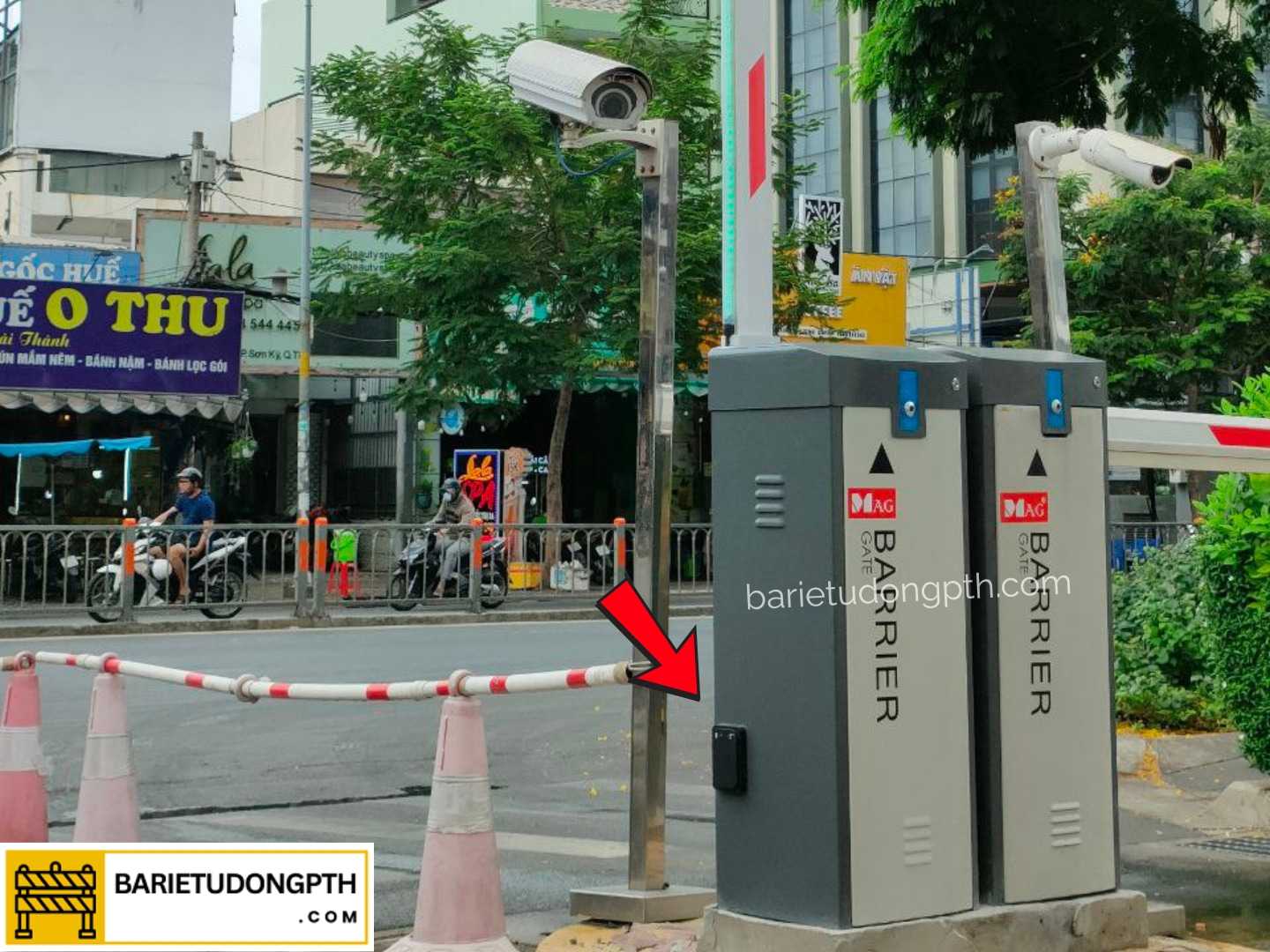 Cảm biến radar BS-79 6 Lắp đặt cảm biến BS-79