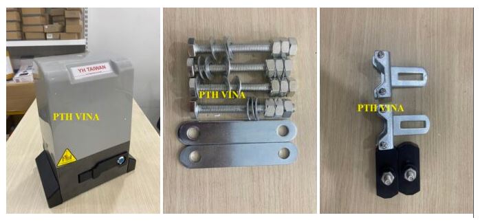 Hướng dẫn lắp đặt motor cổng trượt tự động từ A-Z 4 chuẩn bị bộ motor lùa để lắp