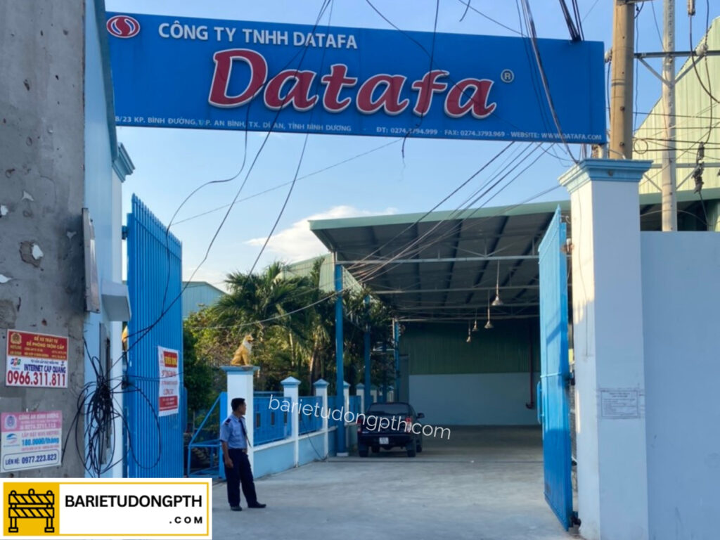 Lắp bộ motor tay đòn cho công ty Datafa 40 motor tay đòn công ty Datafa