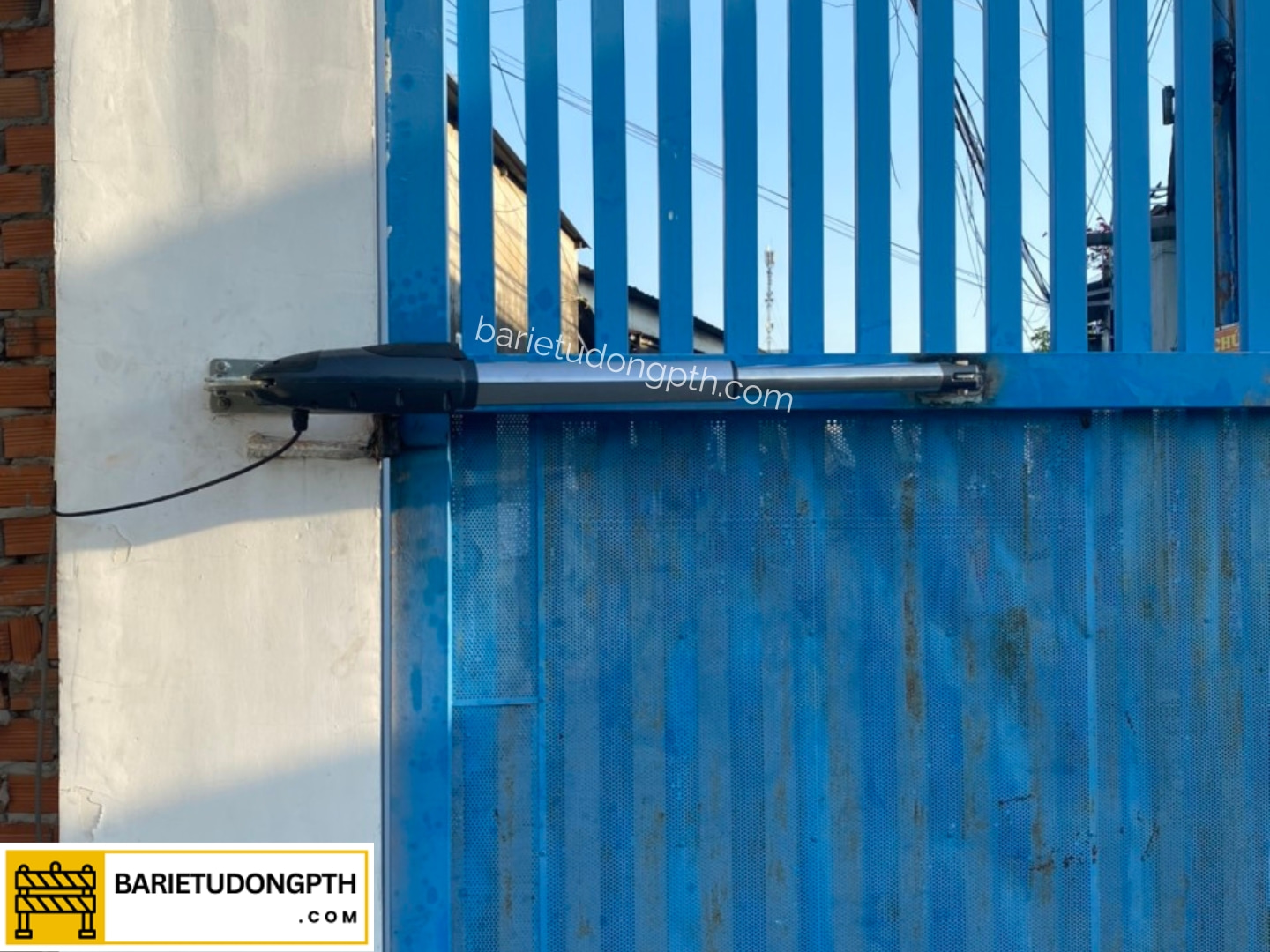 Lắp bộ motor tay đòn cho công ty Datafa 4 motor tay đòn GA