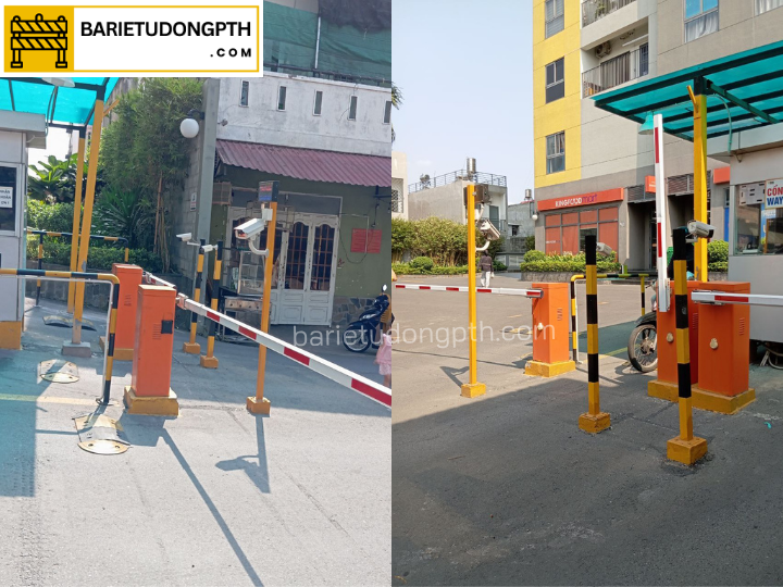 Dự án lắp hệ thống giữ xe cho chung cư Bcons Garden 13 lắp camera nhận diện biển số xe