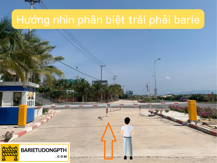 Cách xác định hướng trái phải barrier tự động 10 Cách xác định hướng barie thực tế