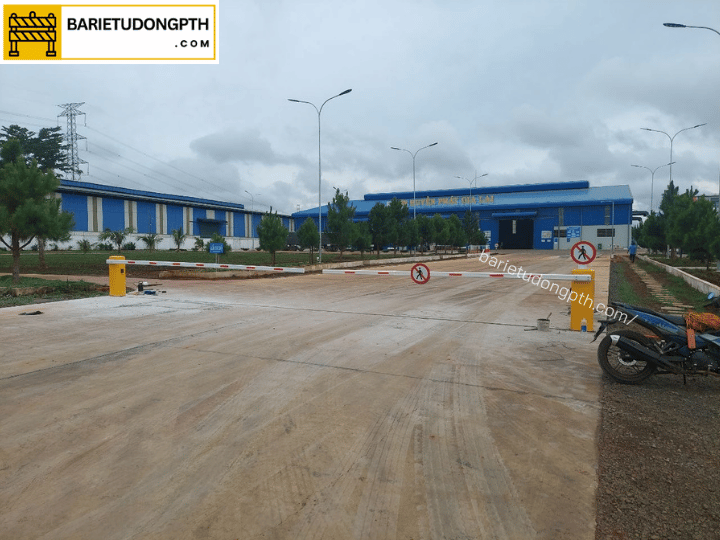 Dự án lắp barie tự động kiểm soát xe ra vào tại Gia Lai 1 dự án lắp barie tự động tại Gia Lai
