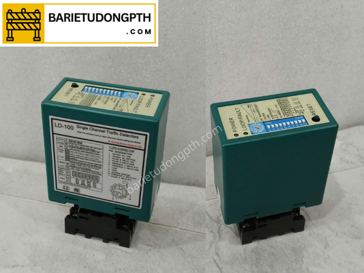 Nên lắp cảm biến radar hay loop từ với barie chắn xe? 7 Bộ dò vòng từ LD-100